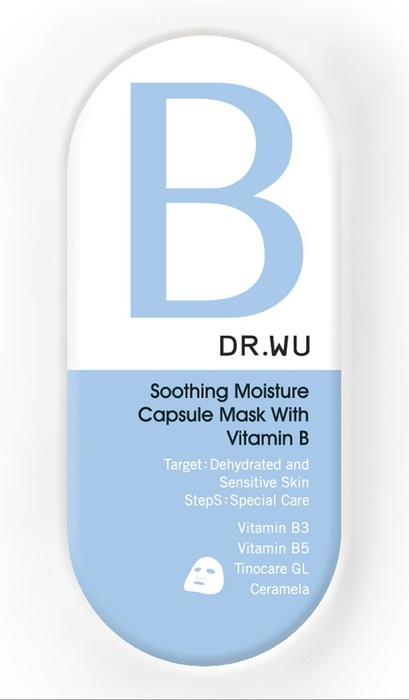 DR.WU保濕舒緩膠囊面膜 3pcs NT.299